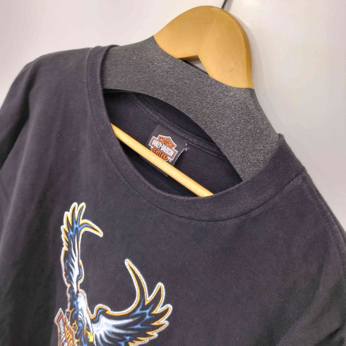 ハーレーダビッドソン HARLEY-DAVIDSON 90S USA製 ©1998 イーグルプリント Tシャツ メンズ import:XL