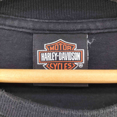 ハーレーダビッドソン HARLEY-DAVIDSON 90S USA製 ©1998 イーグルプリント Tシャツ メンズ import:XL