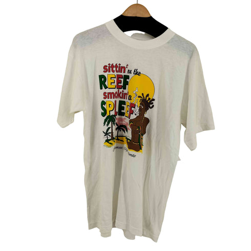 パラダイス PARADISE 00S ビーチプリントシャツ メンズ import:L