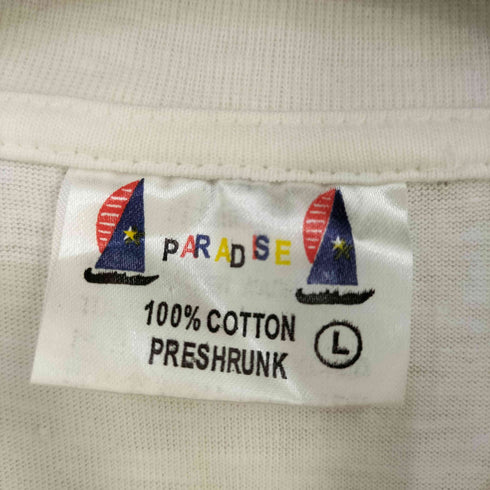 パラダイス PARADISE 00S ビーチプリントシャツ メンズ import:L