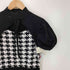 ダーリッチ Darich 23AW チェック リボンニット ミニワンピース レディース FREE