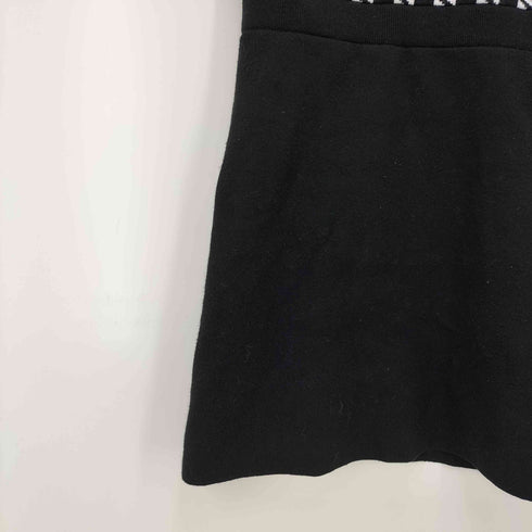ダーリッチ Darich 23AW チェック リボンニット ミニワンピース レディース FREE