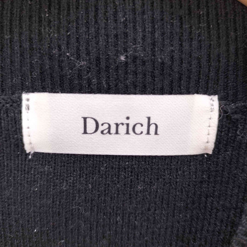 ダーリッチ Darich 23AW チェック リボンニット ミニワンピース レディース FREE