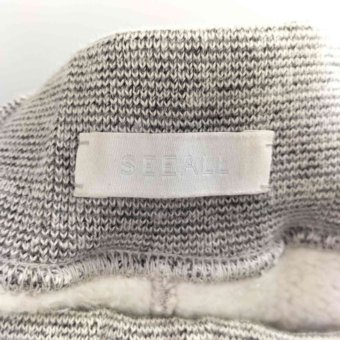 シーオール SEEALL YAK TERRY SWEAT BUGGY PANTS バギースウェットパンツ メンズ