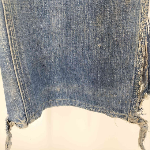 ヘラクレス HERCULES 40S-50S waldes ZIP ダブルニー ペインターデニムパンツ 襤褸 ボロ メンズ