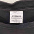 90S CYGNUS ボディ ブラック メタル バンド ロゴ 両面 プリント S/S クルーネック Tシャツ ©1998 メンズ import:L