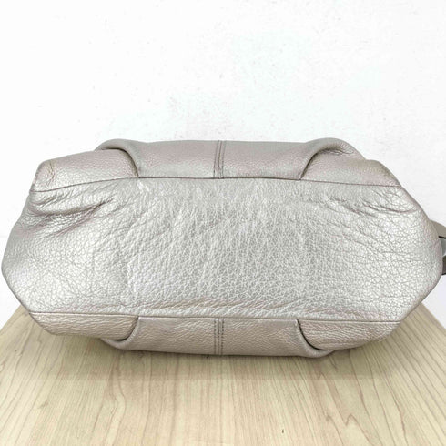 コーチ COACH サイドバックルオールレザーショルダーバッグ レディース