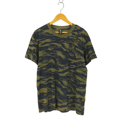 ジースターロー G-STAR RAW Tiger Camo R T-Shirts メンズ import:M