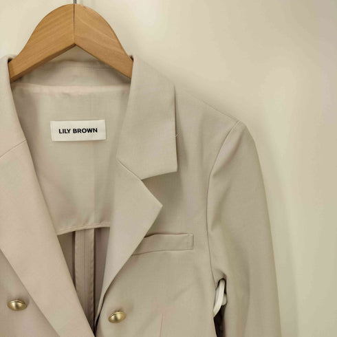 リリーブラウン Lily Brown 25SS スプリングベーシックジャケット レディース ONE SIZE