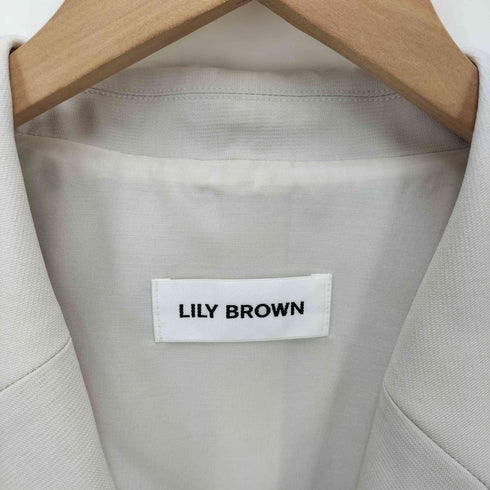 リリーブラウン Lily Brown 25SS スプリングベーシックジャケット レディース ONE SIZE