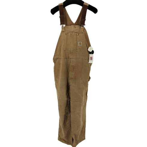 カーハート Carhartt ダック地 ダブルニーペインターオーバーオール メンズ