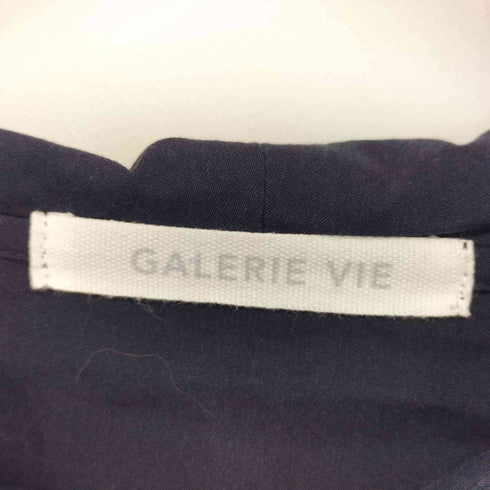 ギャルリーヴィー GALERIE VIE コットンストレッチブロード フードシャツ レディース FREE