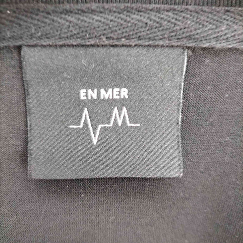 EN MER ラバー ロゴ 巻きポケット ラグランスリーブ L/S Tシャツ メンズ JPN:M