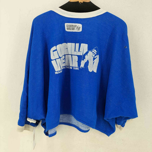 GORILA WEAR ロゴ刺繍スウェット レディース
