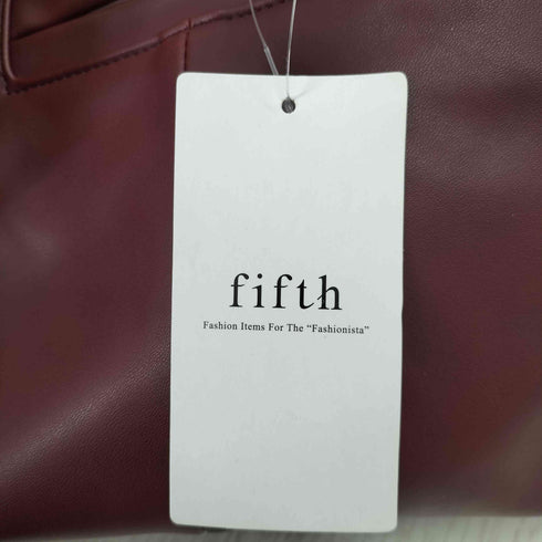 フィフス FIFTH 2WAY フェイクレザーショルダーバッグ ハンドバッグ レディース