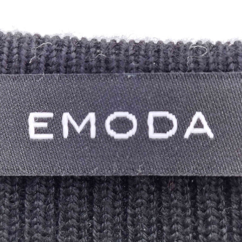 エモダ EMODA リブスリットロングワンピース レディース FREE