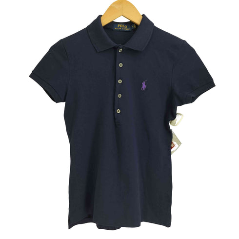ポロラルフローレン POLO RALPH LAUREN ポニー刺繍 半袖 ポロシャツ レディース import:S