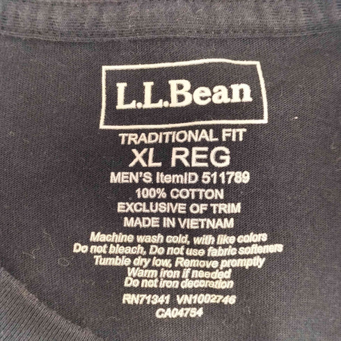 エルエルビーン L.L.Bean バックプリント クルーネックTシャツ メンズ JPN:XL