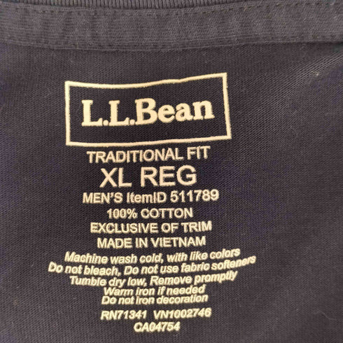 エルエルビーン L.L.Bean バックプリント クルーネックTシャツ メンズ JPN:XL