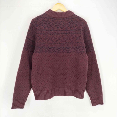エルエルビーン L.L.Bean ノルディック柄 ヘンリーネックセーター メンズ JPN:XL