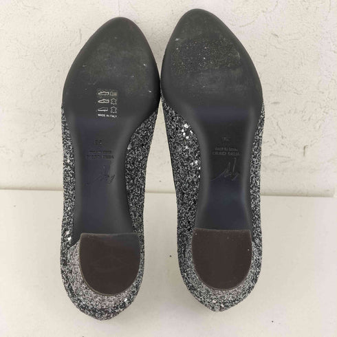 ジュゼッペザノッティデザイン GIUSEPPE ZANOTTI DESIGN グリッターパンプス レディース 36