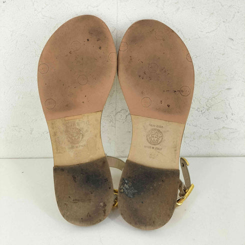 ヴェルサスヴェルサーチ VERSUS VERSACE イタリア製 メダルサンダル レディース 35