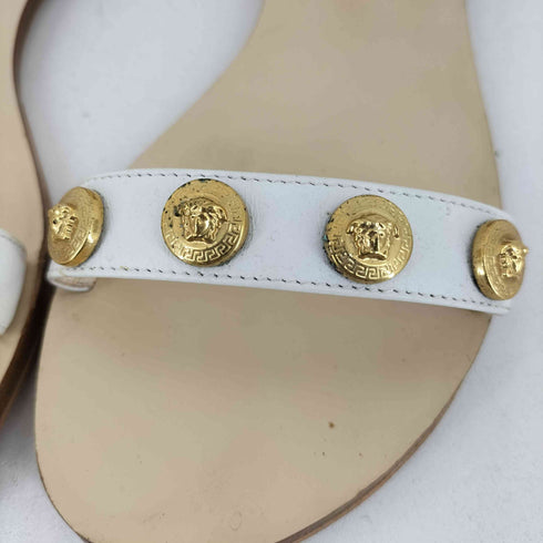 ヴェルサスヴェルサーチ VERSUS VERSACE イタリア製 メダルサンダル レディース 35