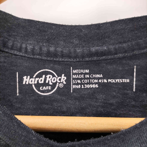 ハードロックカフェ Hard Rock Cafe 香港 クルーネックTシャツ メンズ JPN:M