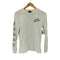 ディーゼル DIESEL DIESEL INDUSTRY アームプリント L/S Tシャツ レディース import:M