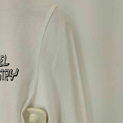 ディーゼル DIESEL DIESEL INDUSTRY アームプリント L/S Tシャツ レディース import:M