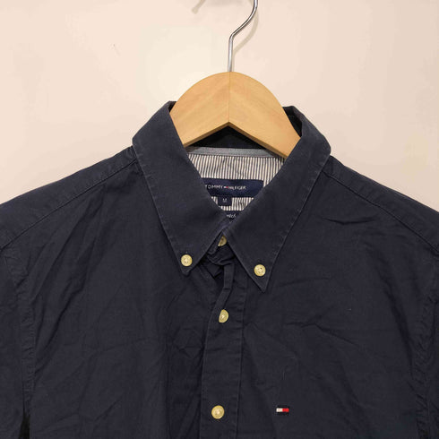 トミーヒルフィガー TOMMY HILFIGER STRETCH L/S ボタンダウンシャツ メンズ M