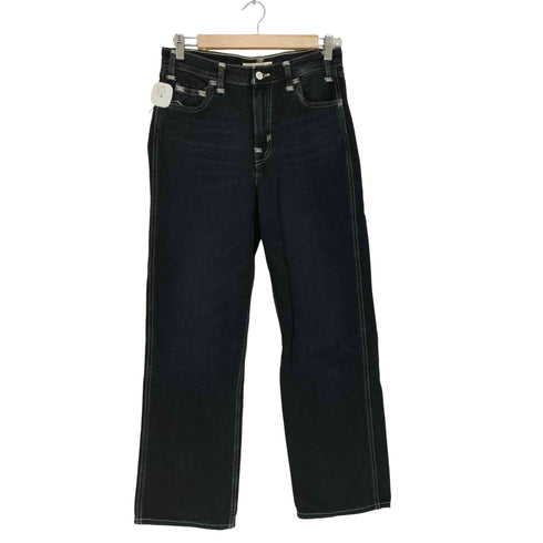 リーバイスレッド Levis RED LOOSE STRAIGHT ステッチデザイン ジッパーフライ ストレート デニムパンツ レディース 26