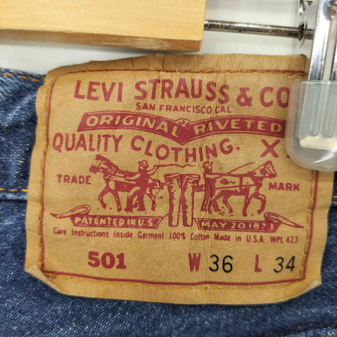 リーバイス Levis 90S~00S 501刻印 501 ボタンフライデニム メンズ W36/L34