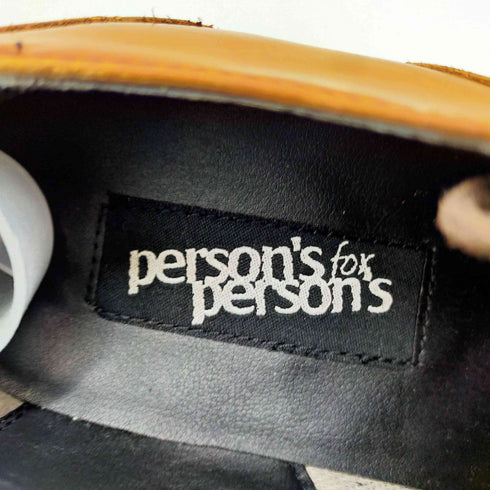 PERSON'S FOR PERSON'S ストレートチップ クォーターブローグ メンズ JPN:25