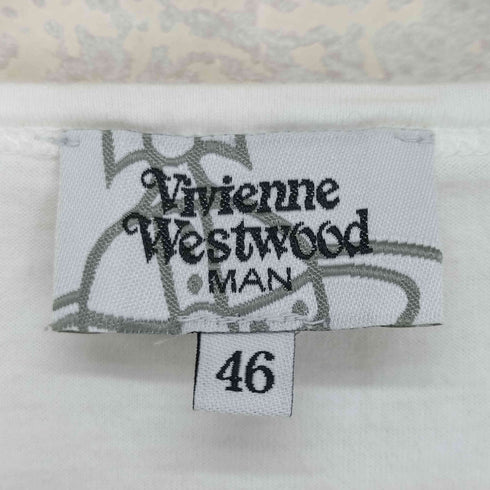 ヴィヴィアンウエストウッドマン Vivienne Westwood MAN ネクタイ両面プリントS/S TEE メンズ 46