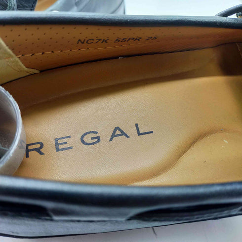 リーガル REGAL レザー ドライビング デッキ シューズ メンズ JPN:25