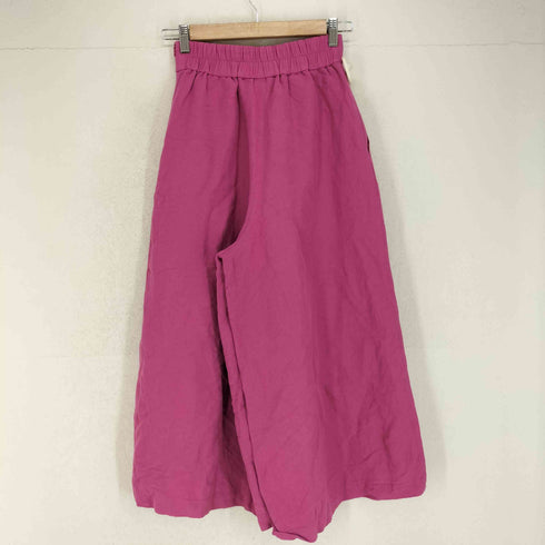 トゥービーバイアニエスベー To b. by agnes b. 19SS リネンレーヨン混 ワイドパンツ レディース 36