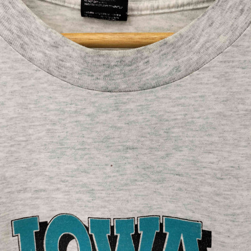 フルーツオブザルーム FRUIT OF THE LOOM 90S USA製 IOWA ブタプリント Tシャツ メンズ import:L