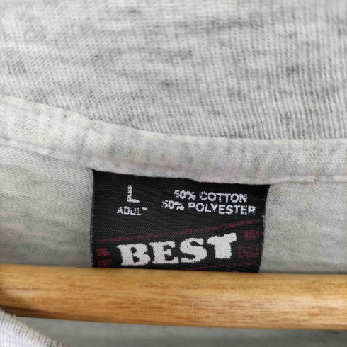 フルーツオブザルーム FRUIT OF THE LOOM 90S USA製 IOWA ブタプリント Tシャツ メンズ import:L