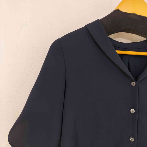 ビューティーアンドユースユナイテッドアローズ BEAUTY & YOUTH UNITED ARROWS ドビーショールカラーVネックブラウス レディース FREE