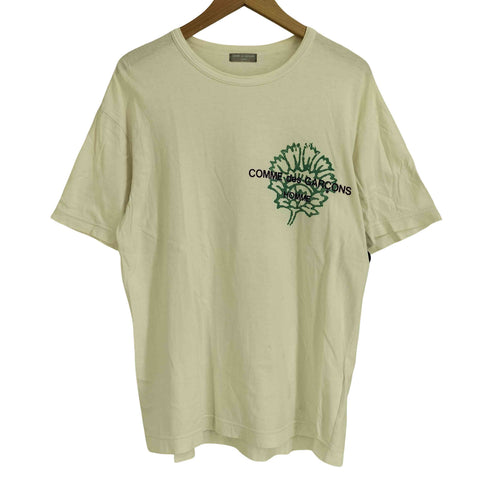 コムデギャルソンオム COMME des GARCONS HOMME 02ss archive 田中オム 銀タグ ロゴプリント グラフィックカットソー メンズ