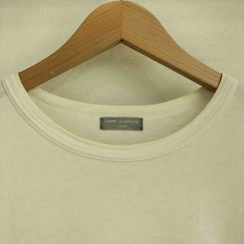 コムデギャルソンオム COMME des GARCONS HOMME 02ss archive 田中オム 銀タグ ロゴプリント グラフィックカットソー メンズ