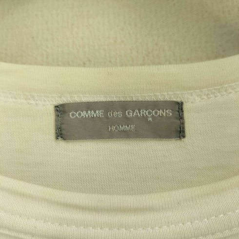 コムデギャルソンオム COMME des GARCONS HOMME 02ss archive 田中オム 銀タグ ロゴプリント グラフィックカットソー メンズ