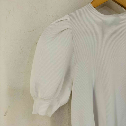 ユナイテッドアローズ UNITED ARROWS パフスリーブ 5分袖 ニット レディース FREE