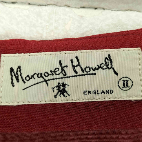 マーガレットハウエル MARGARET HOWELL 初期タグ シルク混 マキシスカート レディース JPN:2
