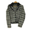トリップニューヨークシティ TRIPP NYC チェック ジャケット 着脱フード スカルボタン レディース JPN:XL