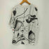 ヘインズ Hanes 00S オールオーバープリント Tシャツ メンズ import:XXL