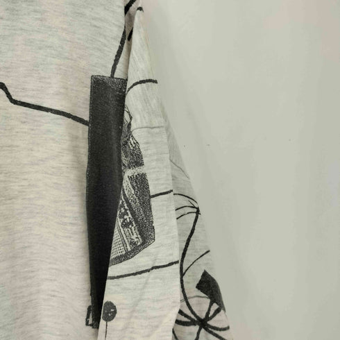 ヘインズ Hanes 00S オールオーバープリント Tシャツ メンズ import:XXL