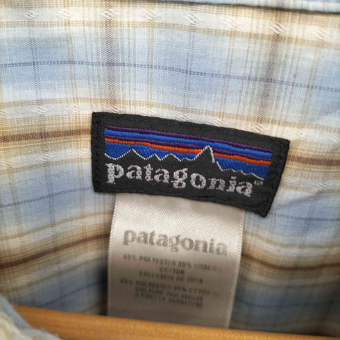 パタゴニア patagonia 00S コットンチェックシャツ メンズ import:L