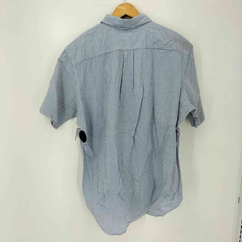 ラルフローレン RALPH LAUREN シアサッカー ストライプ BDシャツ メンズ import:XL